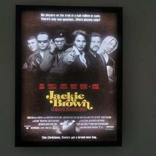 Tarantino - Jackie Brown - Light boxes with Poster Art, Verzamelen, Film en Tv