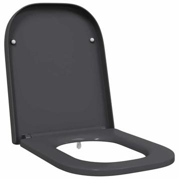 Toiletzitting Antraciet - Duroplast | Retour Deal -40% |... beschikbaar voor biedingen