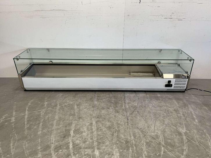 Vitrine de comptoir en acier inoxydable Vitrine de comptoir, Articles professionnels, Horeca | Équipement de cuisine, Envoi