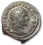 Romeinse Rijk. Caracalla (198-217 n.Chr.). Denarius Rome