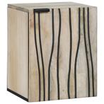 vidaXL Wastafelkast met plank Wandgemonteerd Bruin 38 x 33.5, Huis en Inrichting, Verzenden, Nieuw