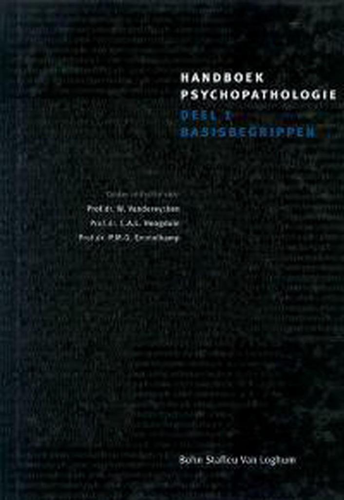 Handboek psychopathologie 9789031331918, Boeken, Wetenschap, Gelezen, Verzenden