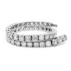 Armband - 14 karaat Witgoud - 8.00ct. tw. Diamant, Nieuw