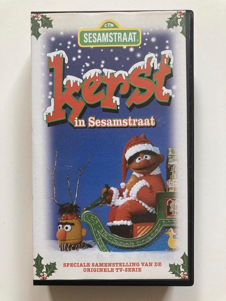 KERST IN SESAMSTRAAT (VHS), Cd's en Dvd's, VHS | Film, Gebruikt