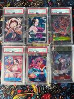 Bandai - 6 Graded card - One Piece - Monkey D. Luffy, Nico, Hobby en Vrije tijd, Nieuw