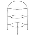 Etagère | Chroom | 3x Ø210mm | 240x205x380(h)mm Olympia, Verzenden, Nieuw in verpakking