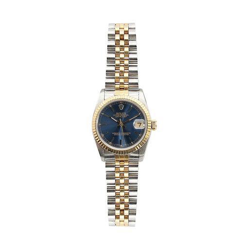 Rolex Datejust 31 68273 uit 1990, Handtassen en Accessoires, Horloges | Dames, Verzenden