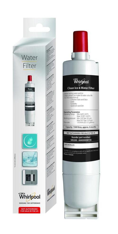 Whirlpool Waterfilter SBS200 / 484000008726, Elektronische apparatuur, Koelkasten en IJskasten, Nieuw, Verzenden