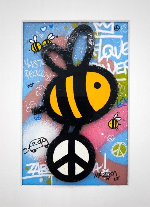 Mister Zion - La Zabeille de la Paix, Antiek en Kunst, Kunst | Schilderijen | Modern