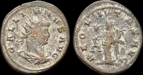 253-268ad Roman Gallienus Ae antoninianus Aequitas standi..., Postzegels en Munten, Munten en Bankbiljetten | Verzamelingen, Verzenden