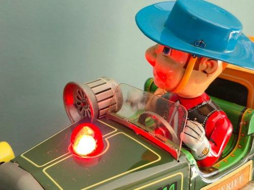 Toy Nomura - Blikken speelgoed - Sheriffs Car Battery, Antiek en Kunst, Antiek | Speelgoed