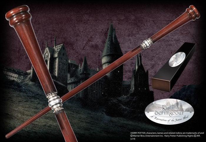 Harry Potter Toverstaf Rufus Scrimgeour, Verzamelen, Harry Potter, Ophalen of Verzenden