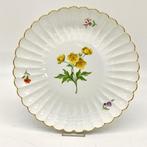 Meissen - Plat - Blumenmalerei - Porcelaine - Son du