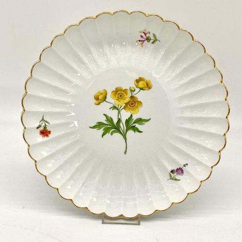 Meissen - Plat - Blumenmalerei - Porcelaine - Son du, Antiquités & Art, Antiquités | Meubles | Tables