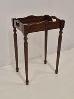 Bijzettafel - Mahonie - Dienblad, Antiek en Kunst