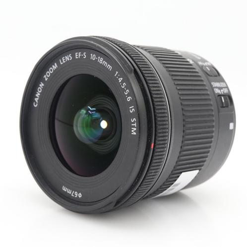 Canon EF-S 10-18mm F/4.5-5.6 IS STM | Tweedehands, Audio, Tv en Foto, Foto | Lenzen en Objectieven, Zo goed als nieuw, Verzenden