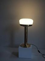 Brass Table Lamp with Opal Screen - Lamp - ., Antiquités & Art