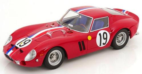kk-scale 1:12 - Voiture miniature - Ferrari 250 GTO No. 19, Hobby en Vrije tijd, Modelauto's | 1:5 tot 1:12