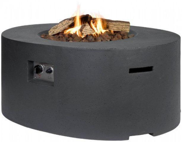 Happy Cocoon Vuurtafel ovaal antraciet * SALE * |, Tuin en Terras, Tuinsets en Loungesets