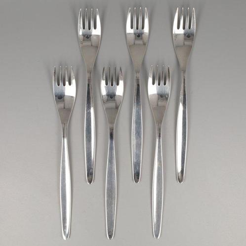 WMF Dinervorken - Ménagère (6) - Argent 925, Antiek en Kunst, Antiek | Zilver en Goud