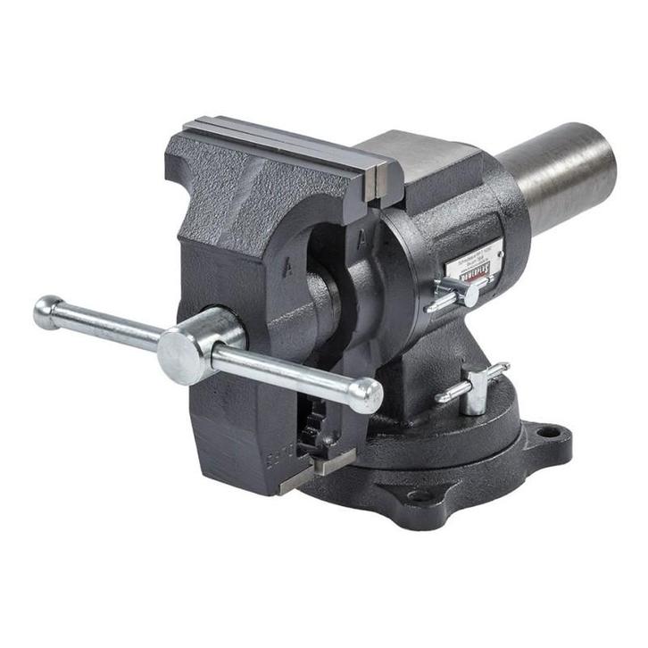 Multifunctionele bankschroef 125 mm. draaibare uitvoering, Doe-het-zelf en Bouw, Werkbanken, Ophalen of Verzenden