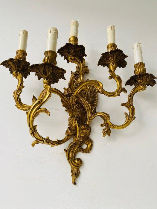 Applique murale - cuivre doré, Antiek en Kunst, Antiek | Overige Antiek