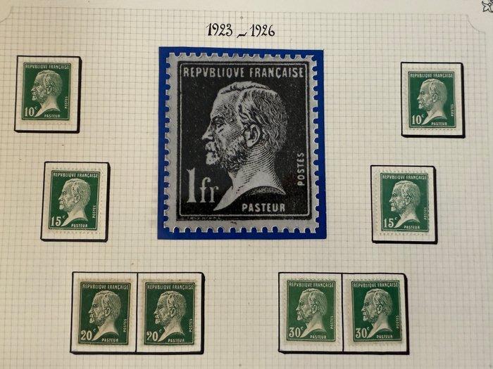 Frankrijk - Collectie Type Pasteurs (176a van roulette,, Postzegels en Munten, Postzegels | Europa | Frankrijk