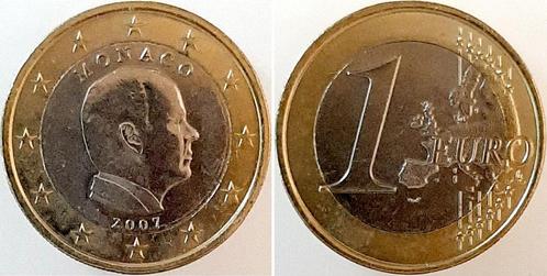 1 Euro 2007 Albert von Monaco ohne Muenzzeichen, Timbres & Monnaies, Monnaies | Europe | Monnaies euro, Envoi