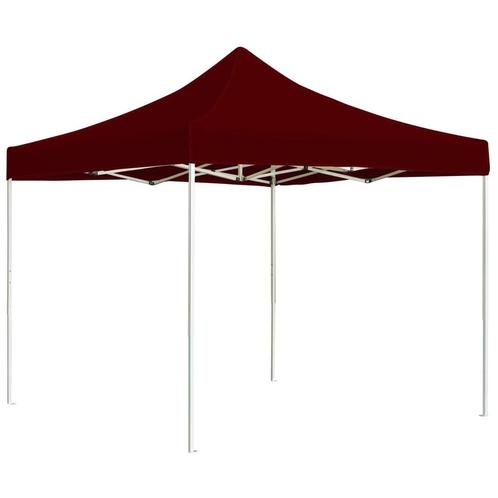 vidaXL Partytent professioneel inklapbaar 2x2 m aluminium, Jardin & Terrasse, Tonnelles, Envoi