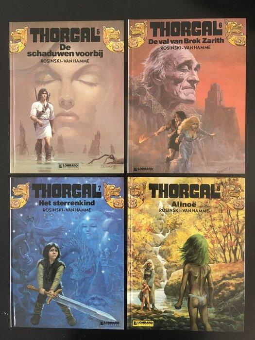 Thorgal 5 t/m 8 - Thorgal - 4 Album - Eerste druk/1989, Boeken, Stripverhalen
