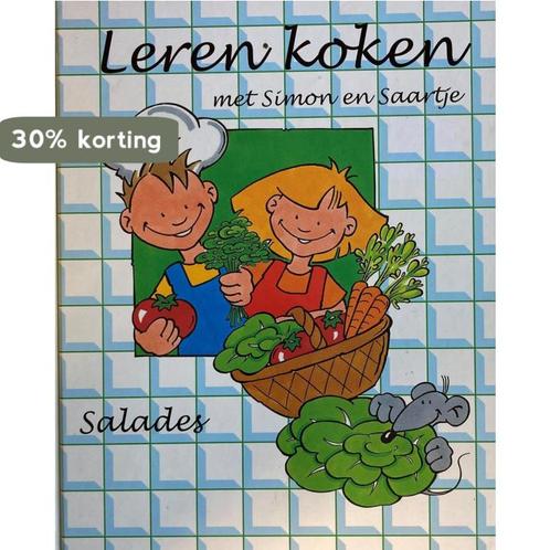 Leren koken met Simon en Saartje - Salades 9789055626304, Livres, Livres pour enfants | Jeunesse | 13 ans et plus, Envoi