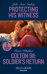 Mills & Boon heroes: Protecting his witness by Julie Anne, Livres, Livres Autre, Envoi