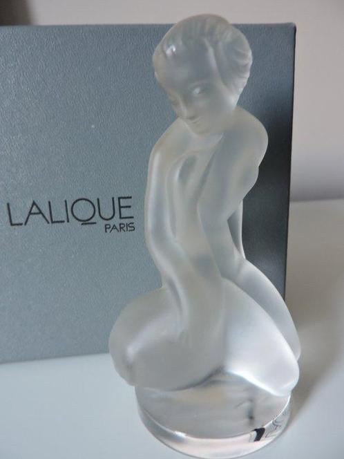 Lalique - Figurine - Léda et le cygne - Cristal, Antiek en Kunst, Antiek | Glaswerk en Kristal