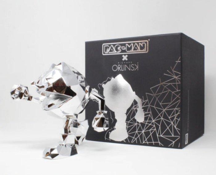Richard Orlinski (1966) - Pac Man Chromed By Richard, Antiek en Kunst, Kunst | Designobjecten