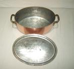 Een degelijke ovale pan met deksel. - Made in France - Poêle