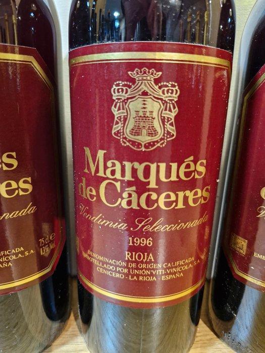 1996 Marqués de Cáceres, Vendimia Seleccionada - Rioja - 5, Verzamelen, Wijnen