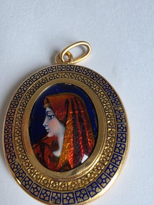 Vintage Deur - Onbekend - Fotolijsten van goud, Bijoux, Sacs & Beauté, Bijoux anciens