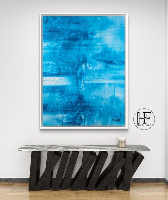 H. Friedel - Reflecting Water, Antiek en Kunst, Kunst | Schilderijen | Modern