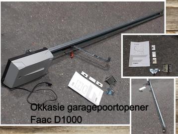 Garagepoortopener FAAC D 1000 - opener voor sectionale poort