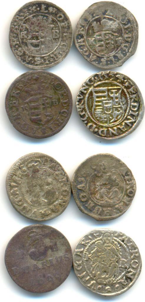 Lot 4 x Denar Ungarn: (MuntenenBankbiljetten-Europa(geen€), Postzegels en Munten, Munten | Europa | Niet-Euromunten, België, Verzenden