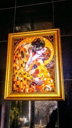 Baltisch amber afbeelding - Klimt-stijl - Nieuwe collectie -, Verzamelen, Nieuw