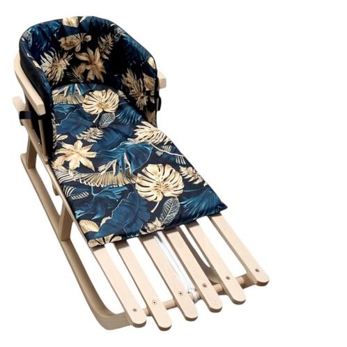 Kussen voor op de slee - waterdicht - bladeren patroon groen, Tuin en Terras, Tuinmeubel-accessoires, Nieuw, Ophalen of Verzenden