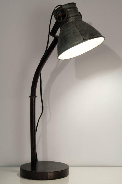 Bureaulamp - Metaal - Industriële stijl Lamp 80s, Antiek en Kunst, Curiosa en Brocante