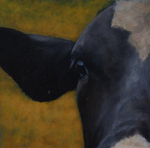 Paul Jansen (XX) - Koe, Antiek en Kunst, Kunst | Schilderijen | Modern