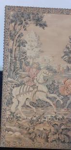 Grande scène de Chasse au faucon - Wandtapijt - 70 cm - 98