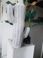 sculptuur, XL Rotan Cactus Bohemian sculptuur - 52 cm -, Antiek en Kunst