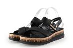 Rieker sandalen in maat 40 Zwart | 5% korting, Verzenden, Zwart, Sandalen of Muiltjes, Zo goed als nieuw