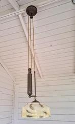 Pendellamp in hoogte verstelbaar - Plafondlamp - Messing, Antiek en Kunst