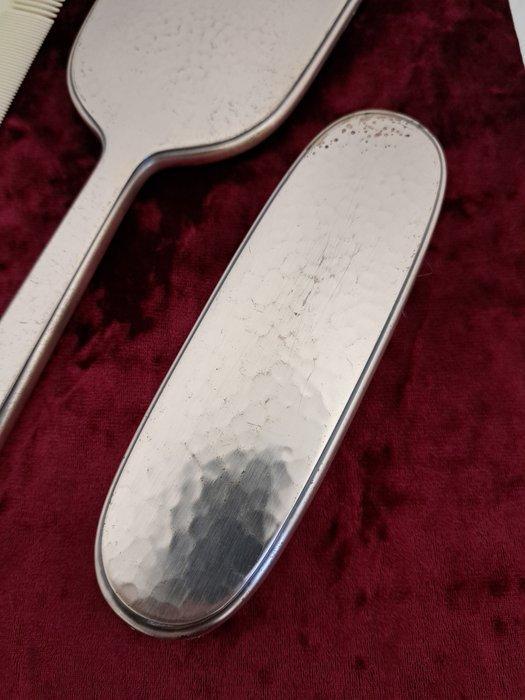 WMF - Miroir (3) - Plaqué(e) argent - WMF set de coiffure, Antiek en Kunst, Kunst | Designobjecten