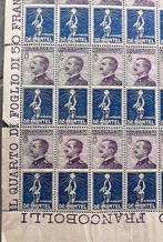 Koninkrijk Italië 1924 - Reclamevelletje van 100 postzegels